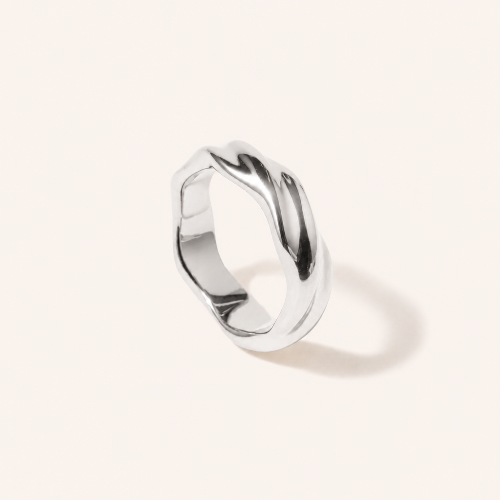 Wave Ring Silver