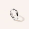 Wave Ring Silver