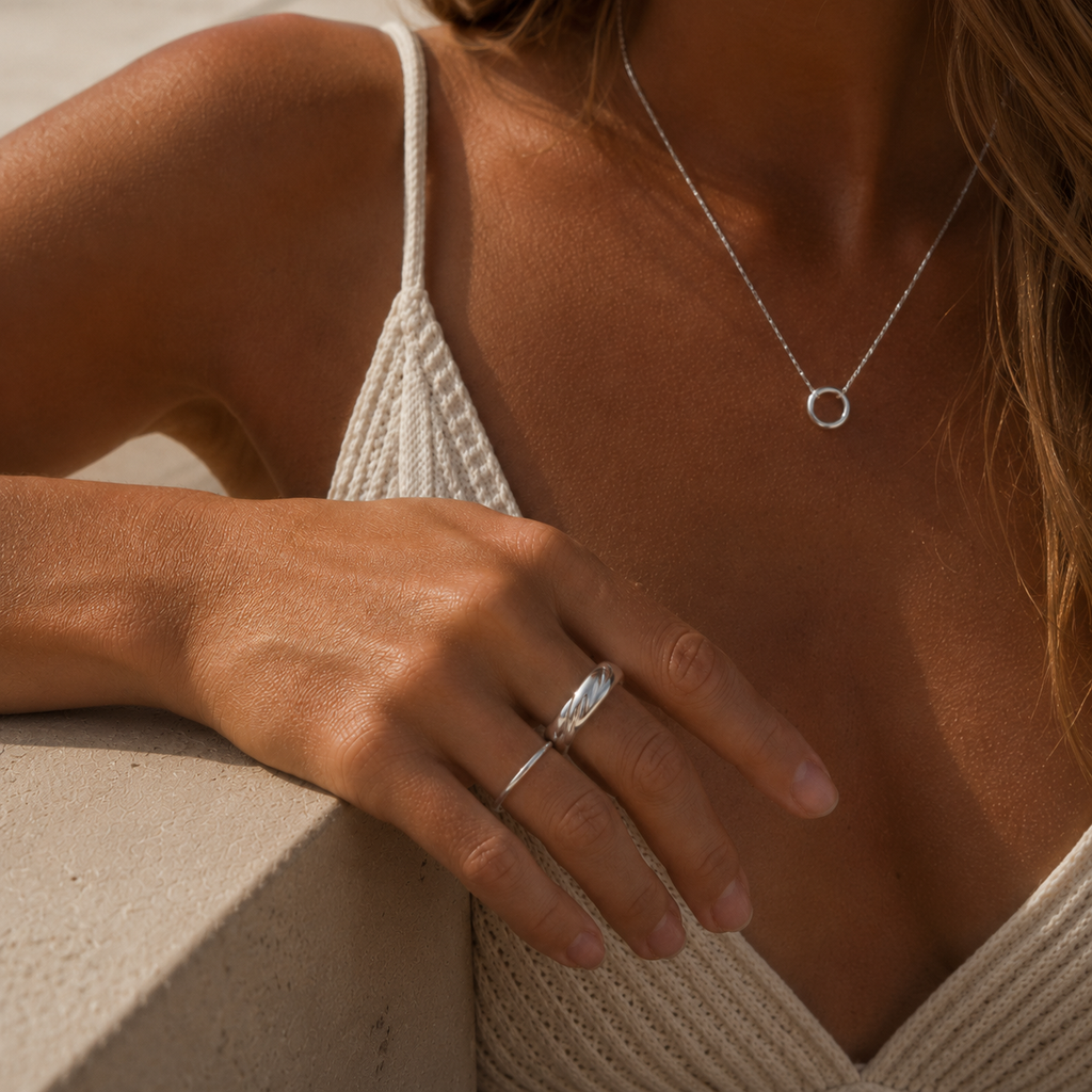 Wave Ring Silver