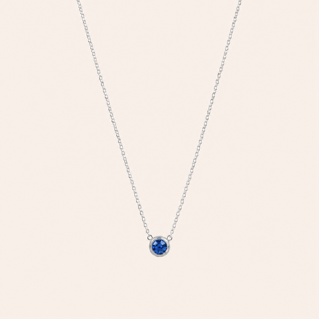 Birthstone Pendants Silver