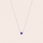 Birthstone Pendants Silver