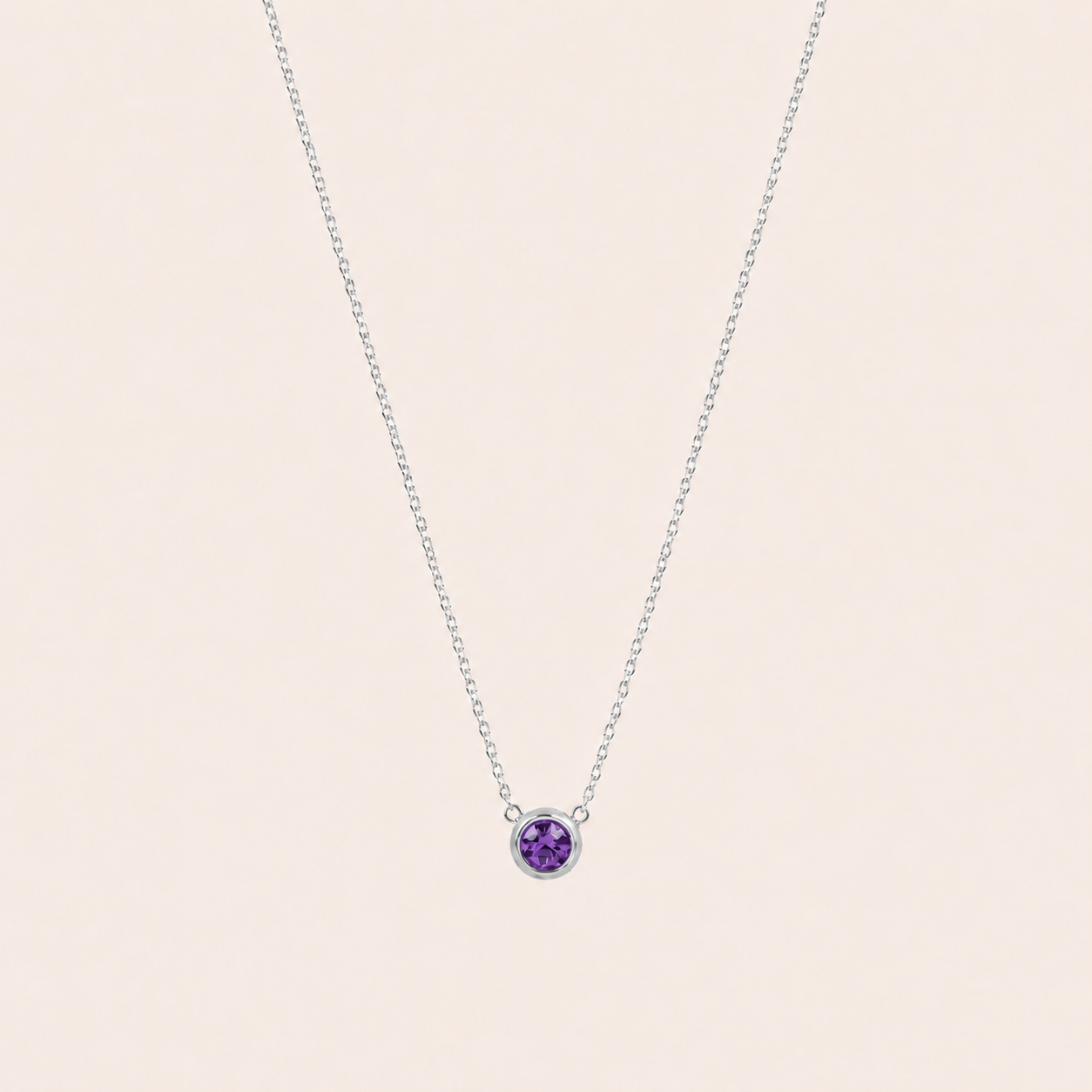 Birthstone Pendants Silver