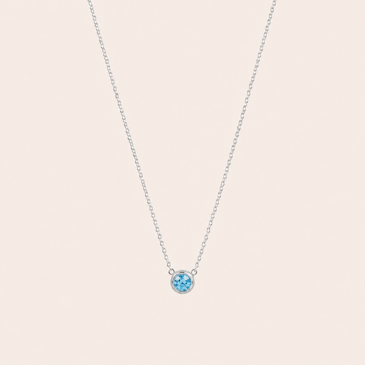 Birthstone Pendants Silver