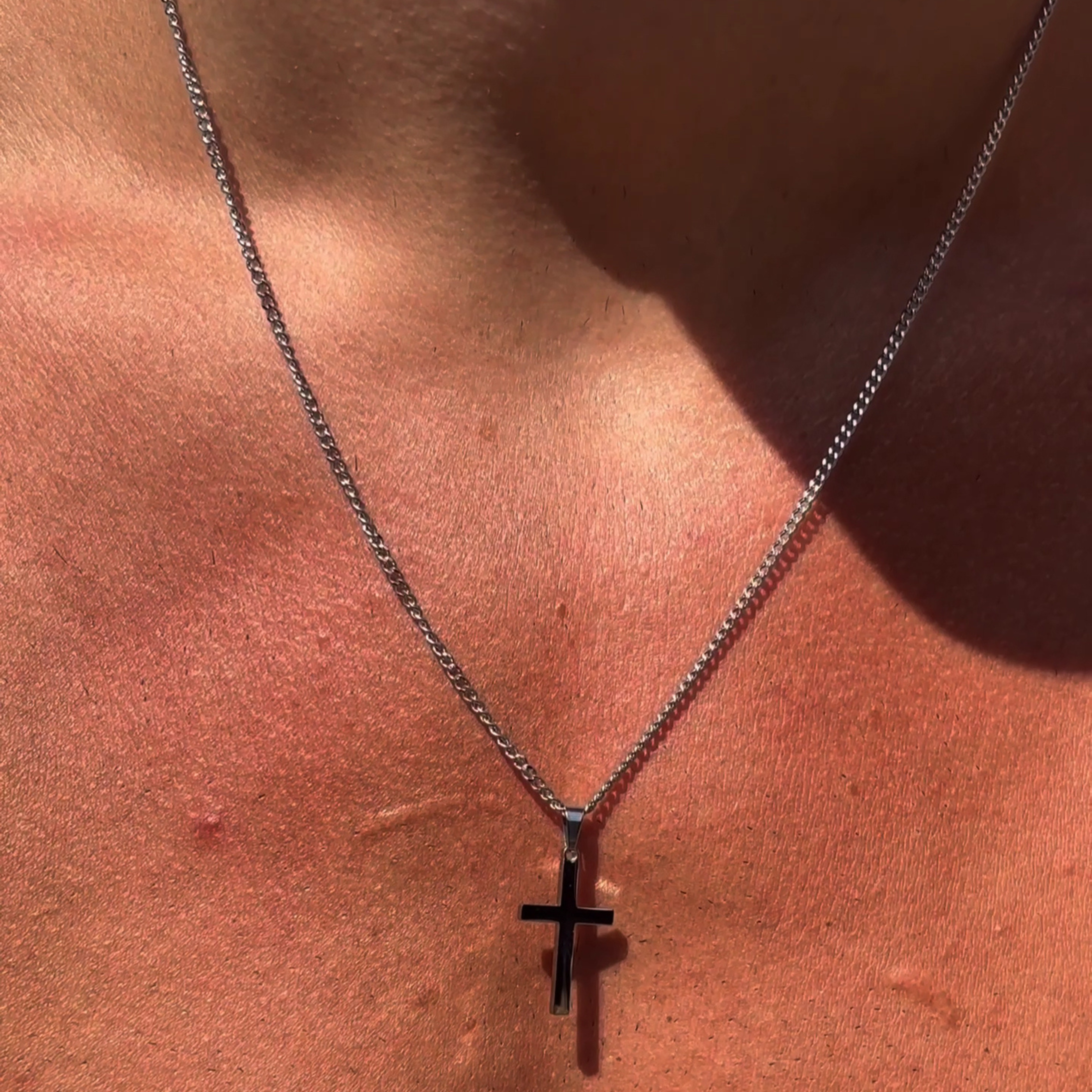 Set – Cross Silber 2MM