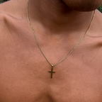 Bundle - Cross Gold 2MM