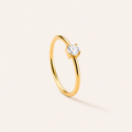 Solitaire Ring Gold