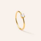 Solitaire Ring Gold