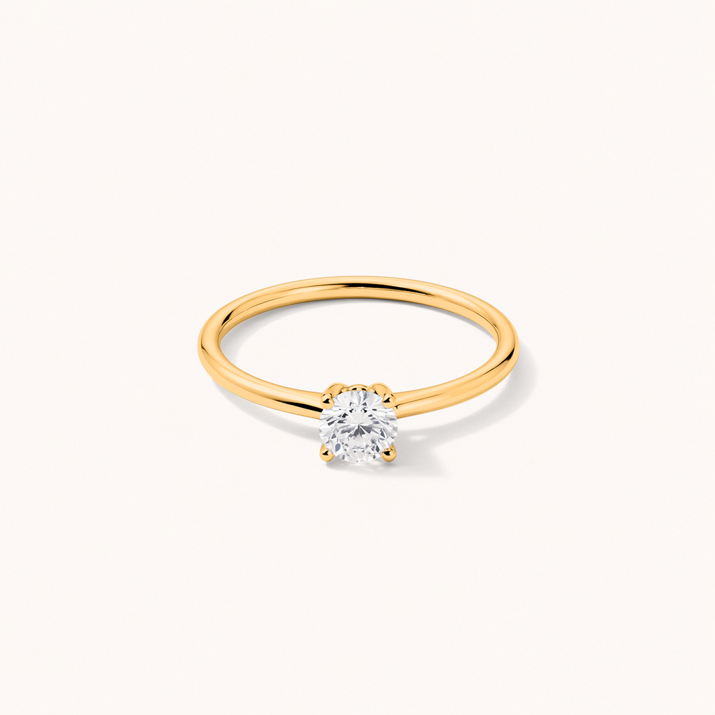 Solitaire Ring Gold