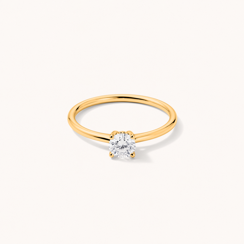 Solitaire Ring Gold