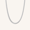 Snake Necklace Silver