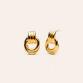 Double Hoops Gold