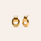 Double Hoops Gold
