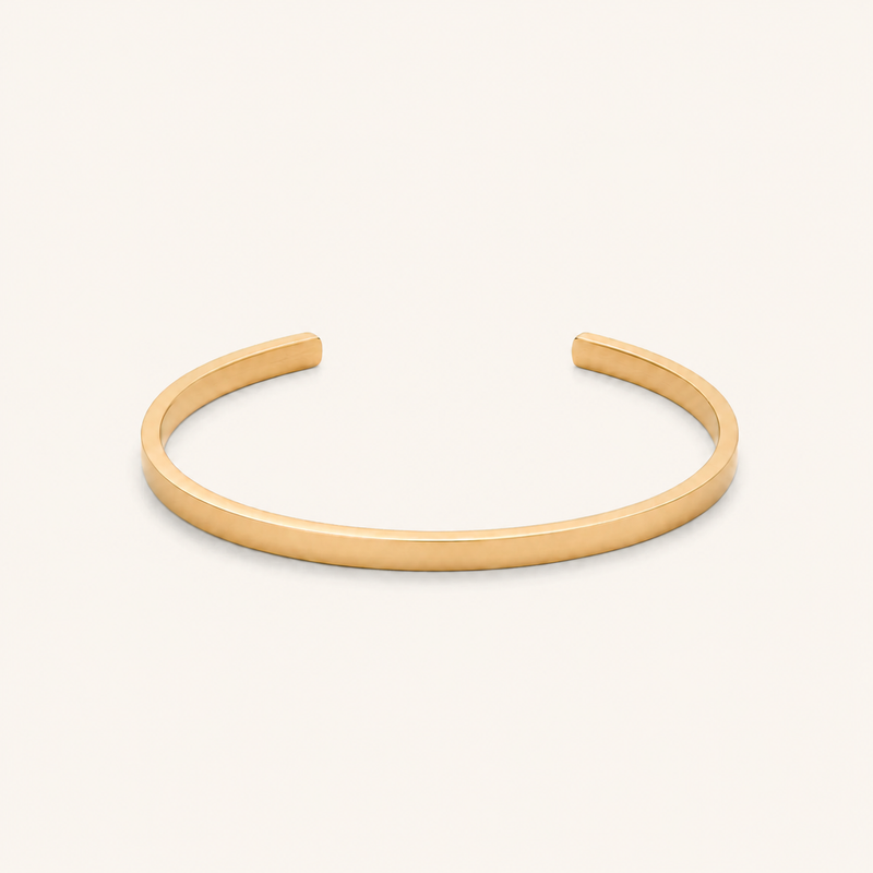 Line Cuff Gold