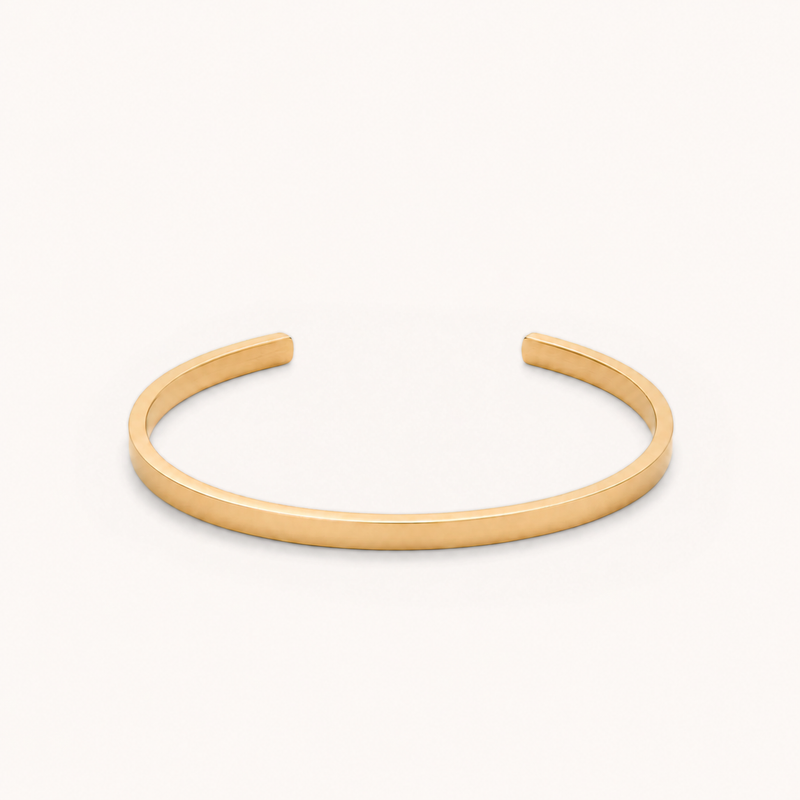 Line Cuff Gold