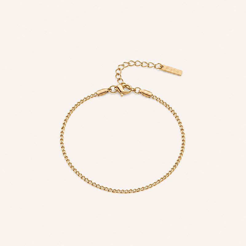Cuban Bracelet 2MM Gold