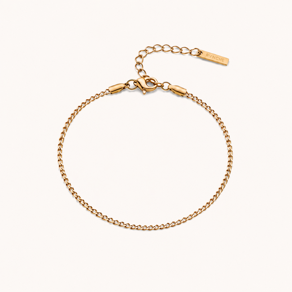 Cuban Bracelet 2MM Gold
