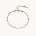 Cuban Bracelet 2MM Gold