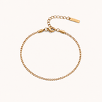 Cuban Bracelet 2MM Gold