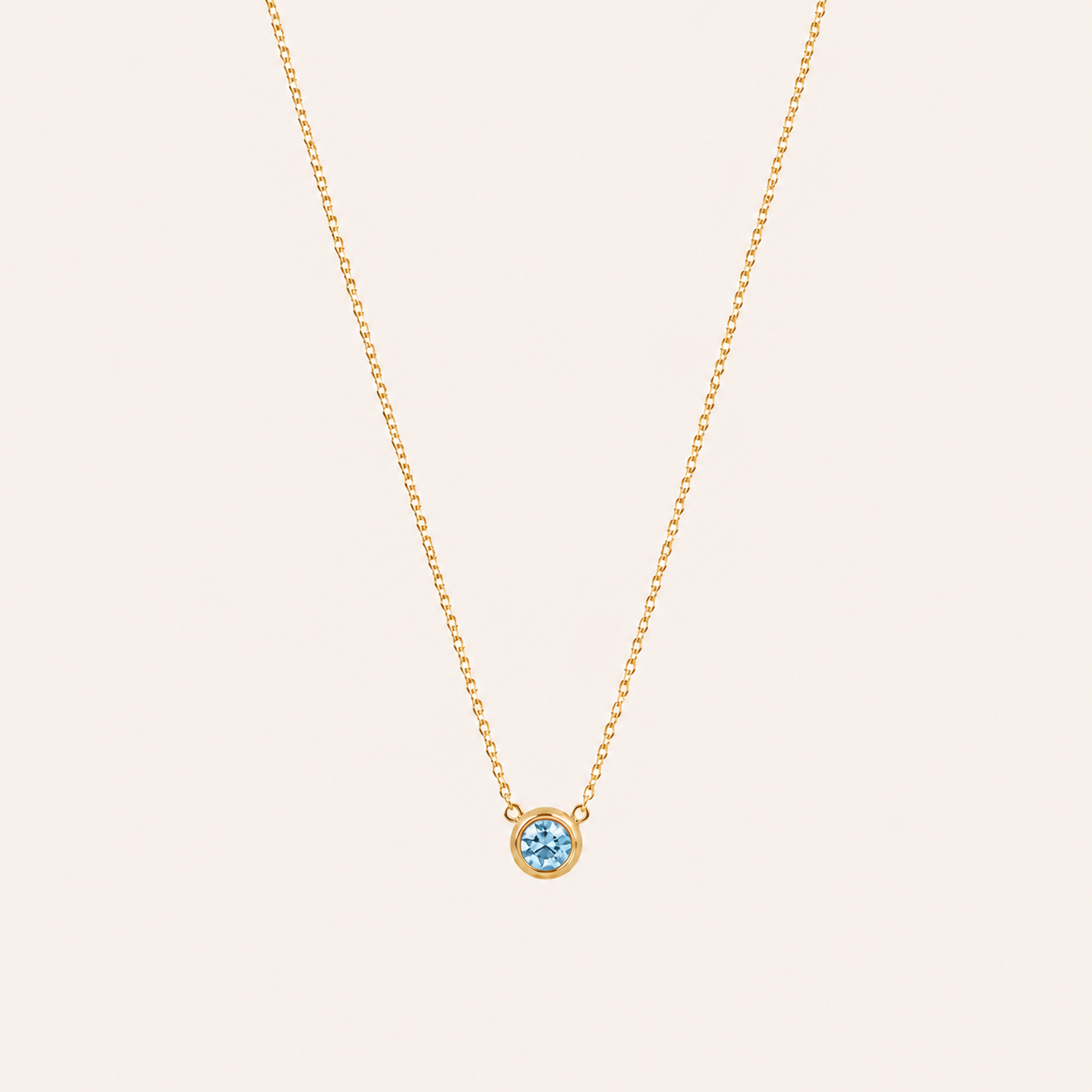 Birthstone Pendants Gold