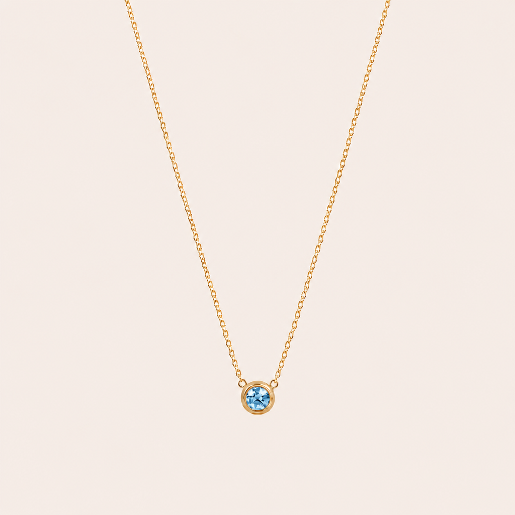 Birthstone Pendants Gold