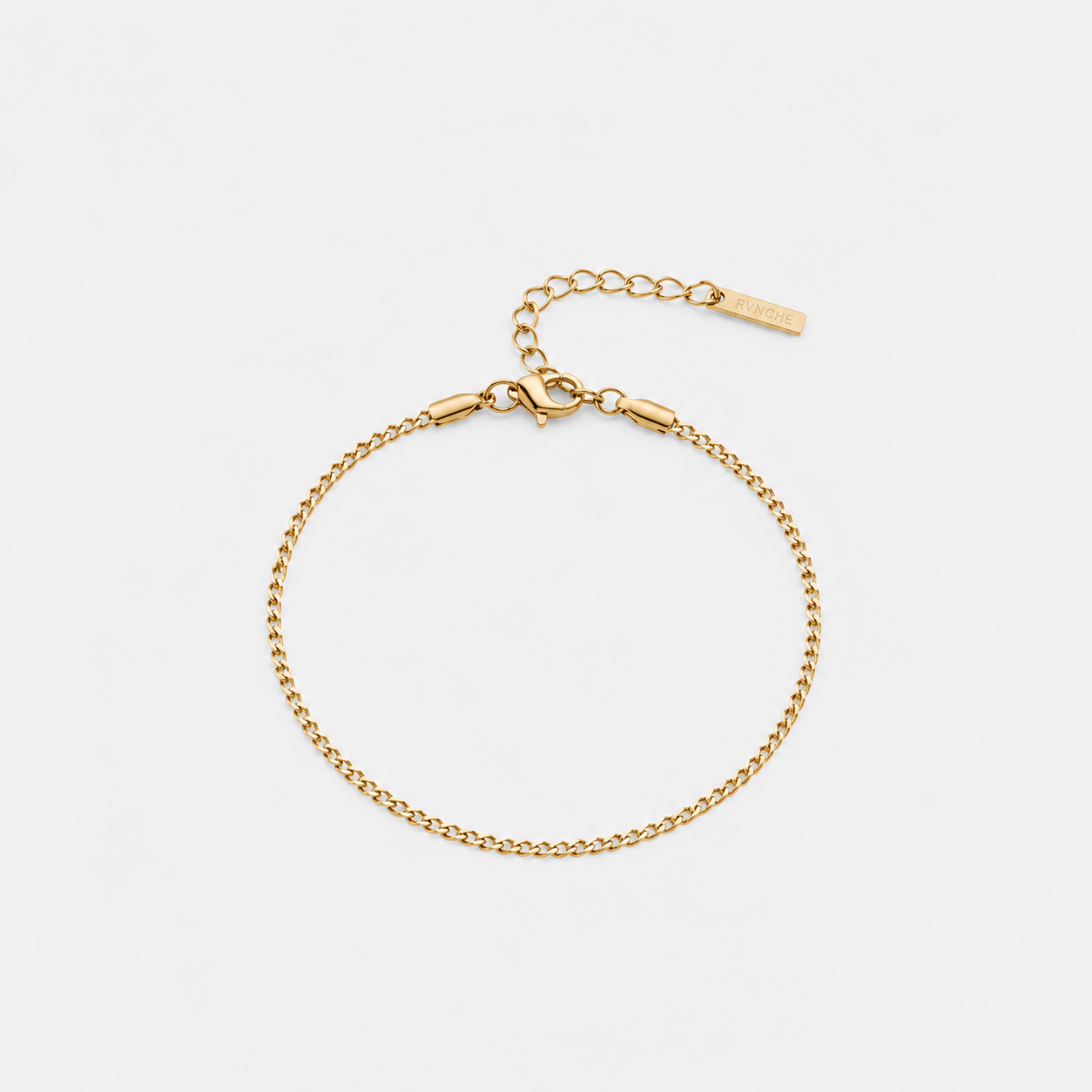 Cuban Bracelet 2MM Gold