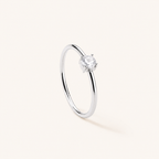 Solitaire Ring Silver