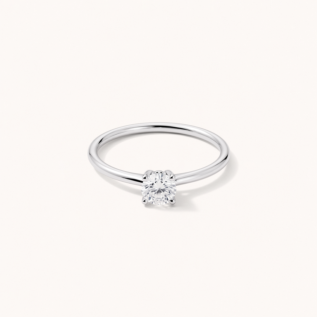 Solitaire Ring Silver