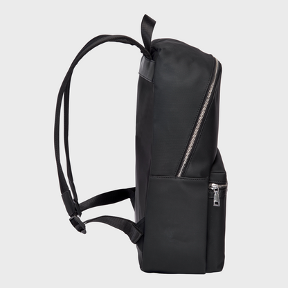 Leather Backpack Black - Avenue