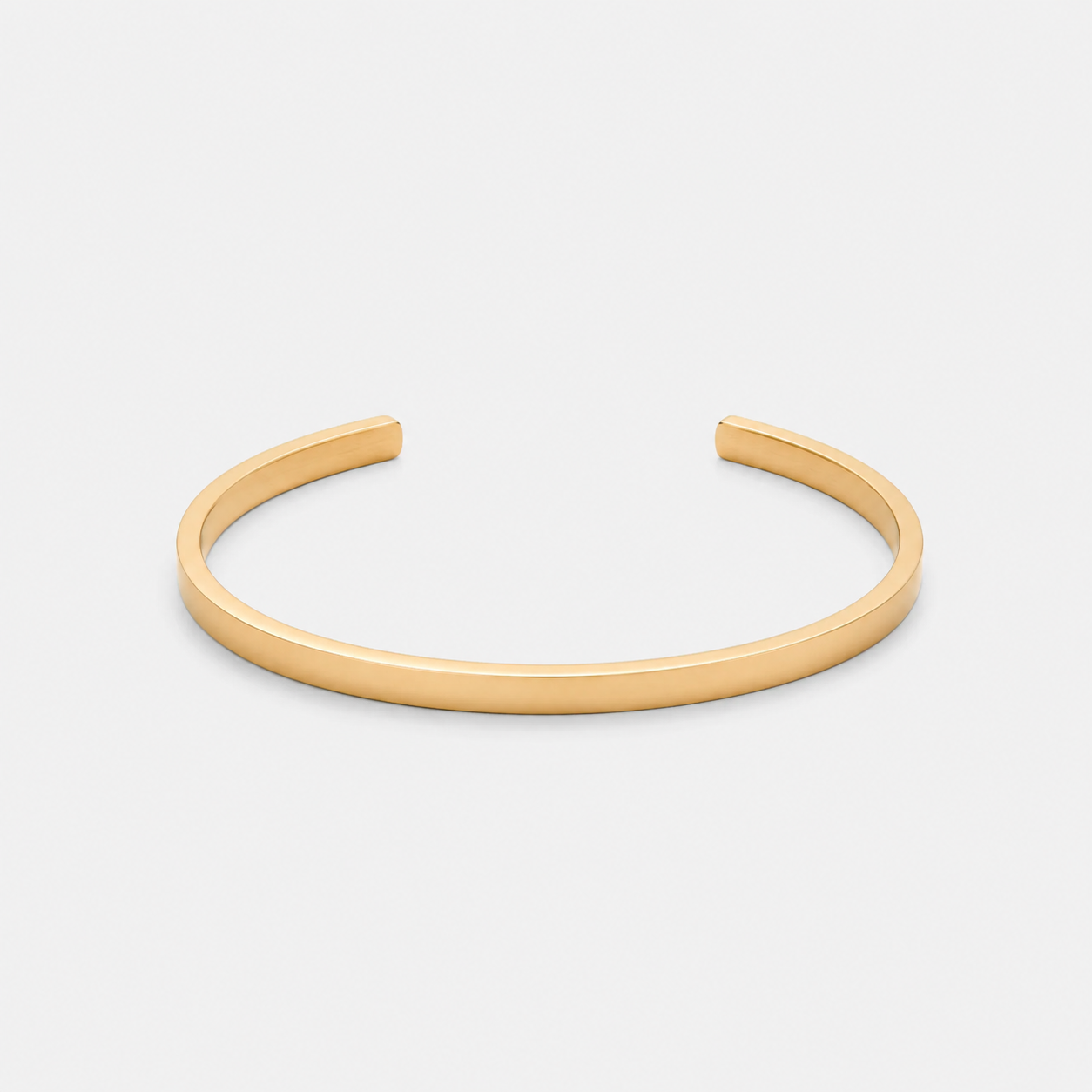 Line Cuff Gold