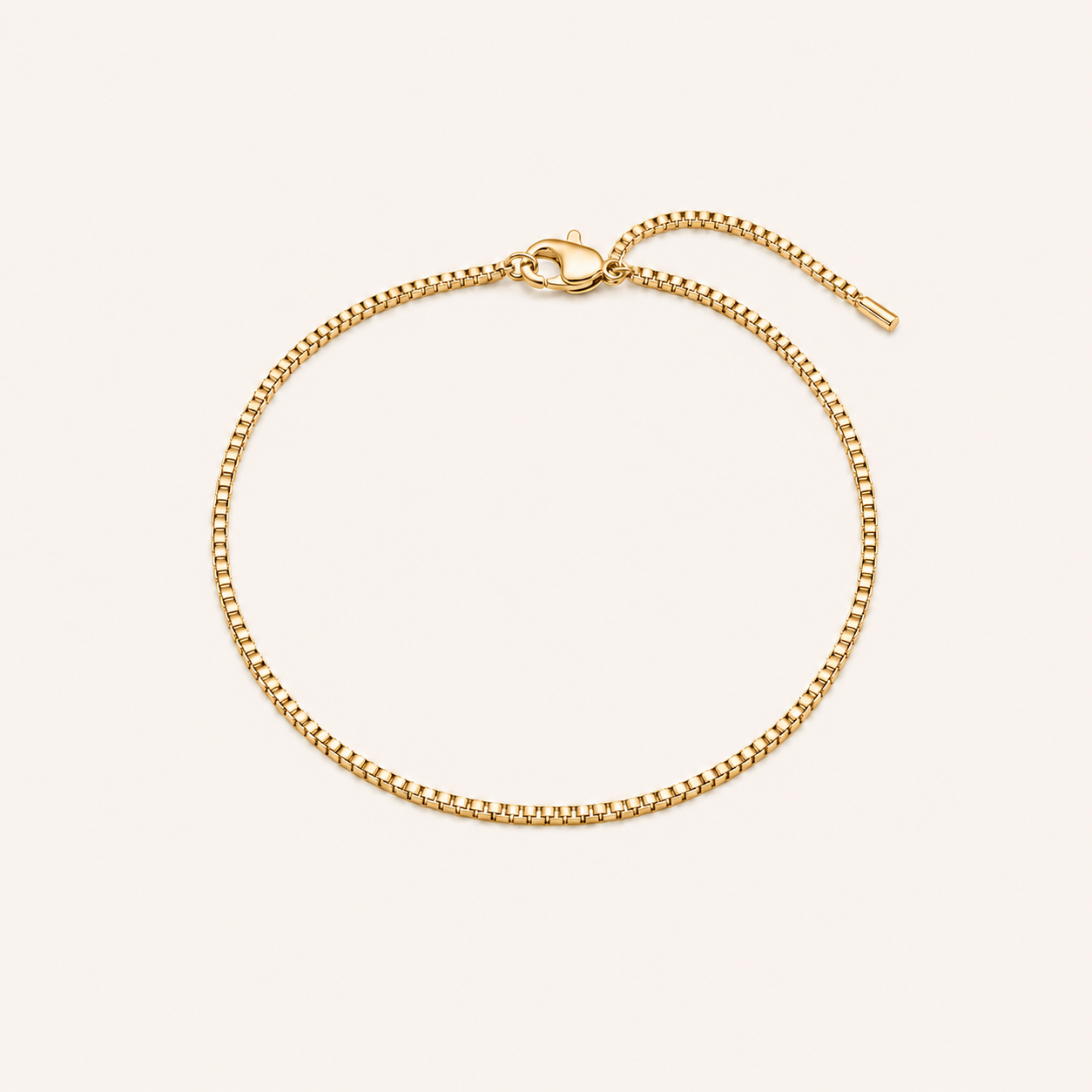 Box Bracelet Gold