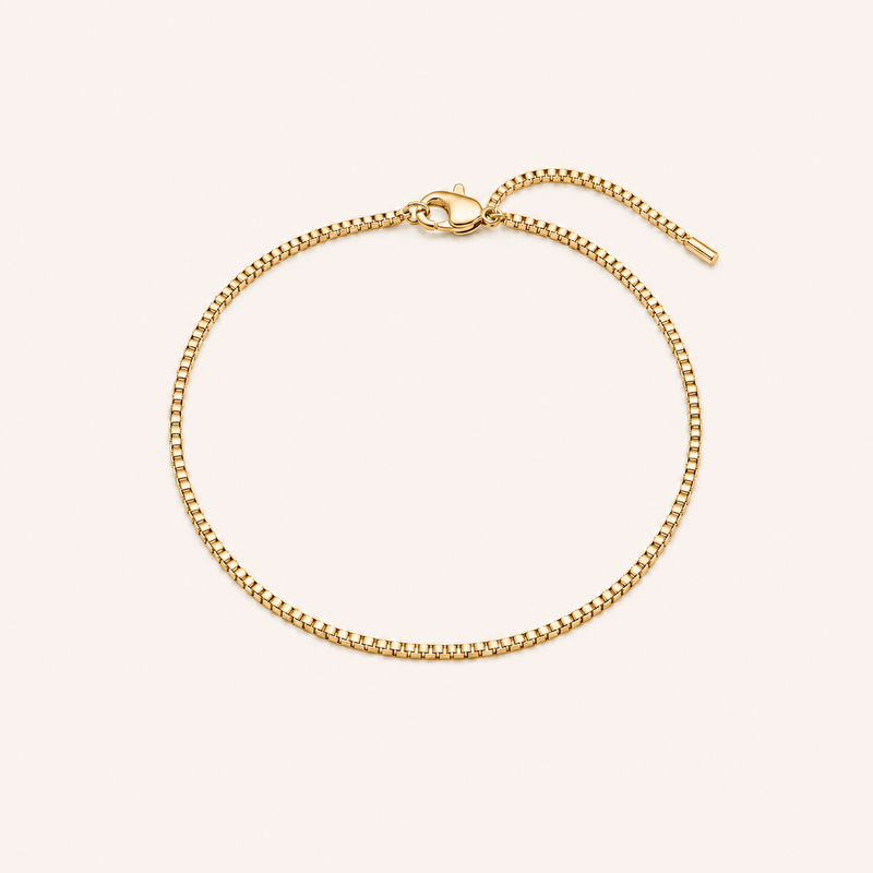 Box Bracelet Gold