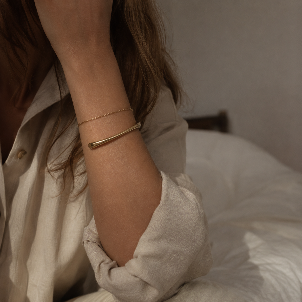 Flow Cuff Gold