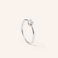 Solitaire Ring Silver