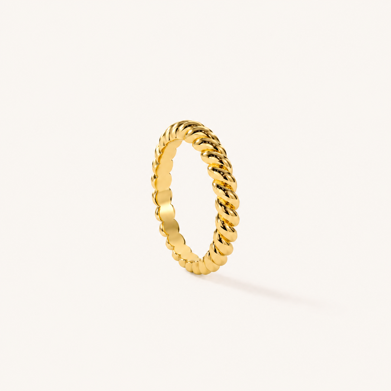 Rope Ring Gold