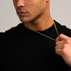 Cuban Link Halskæde Guld 3MM
