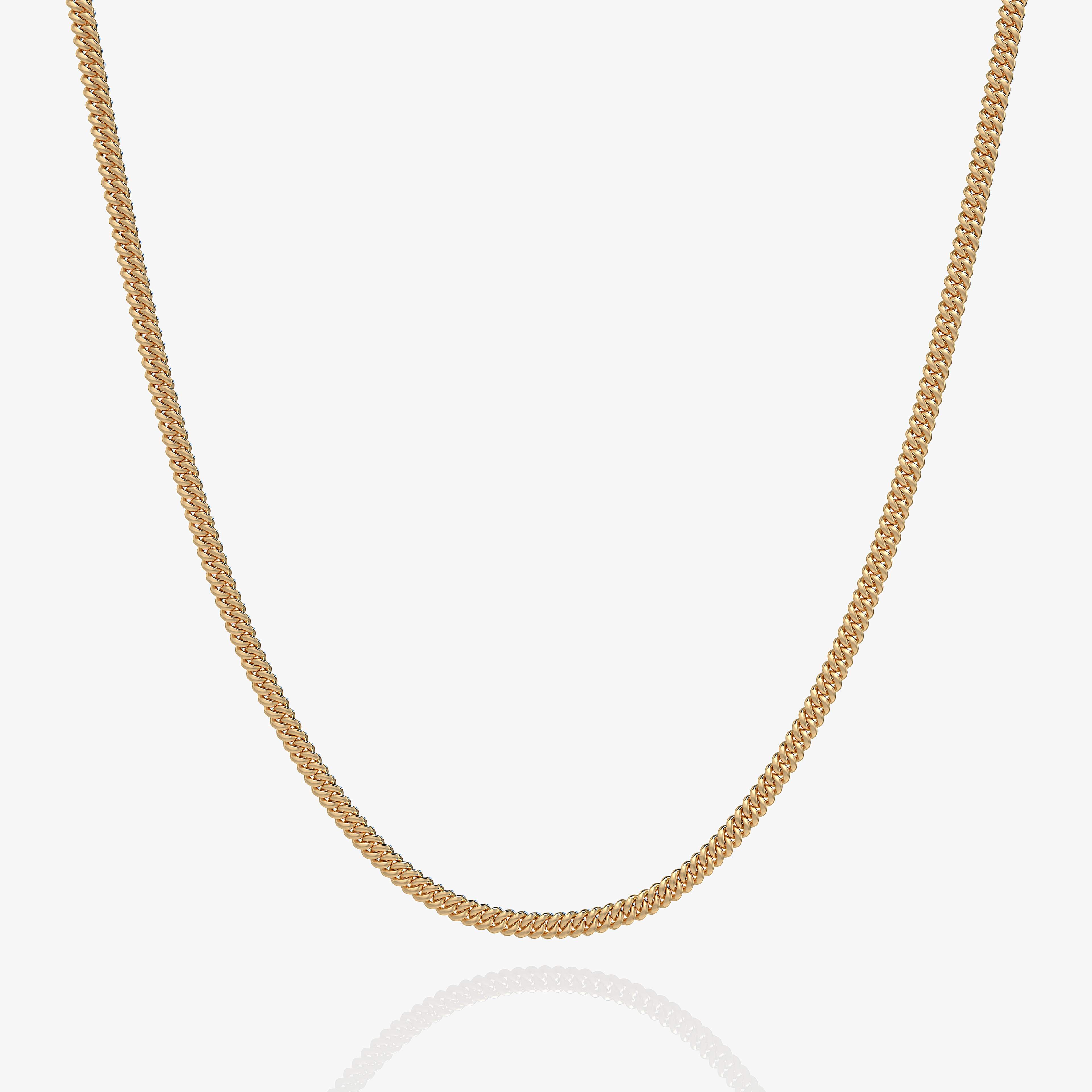 Chaîne Cuban Link Or 4MM