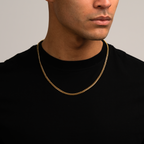 Cuban Link Collar Dorado 4MM
