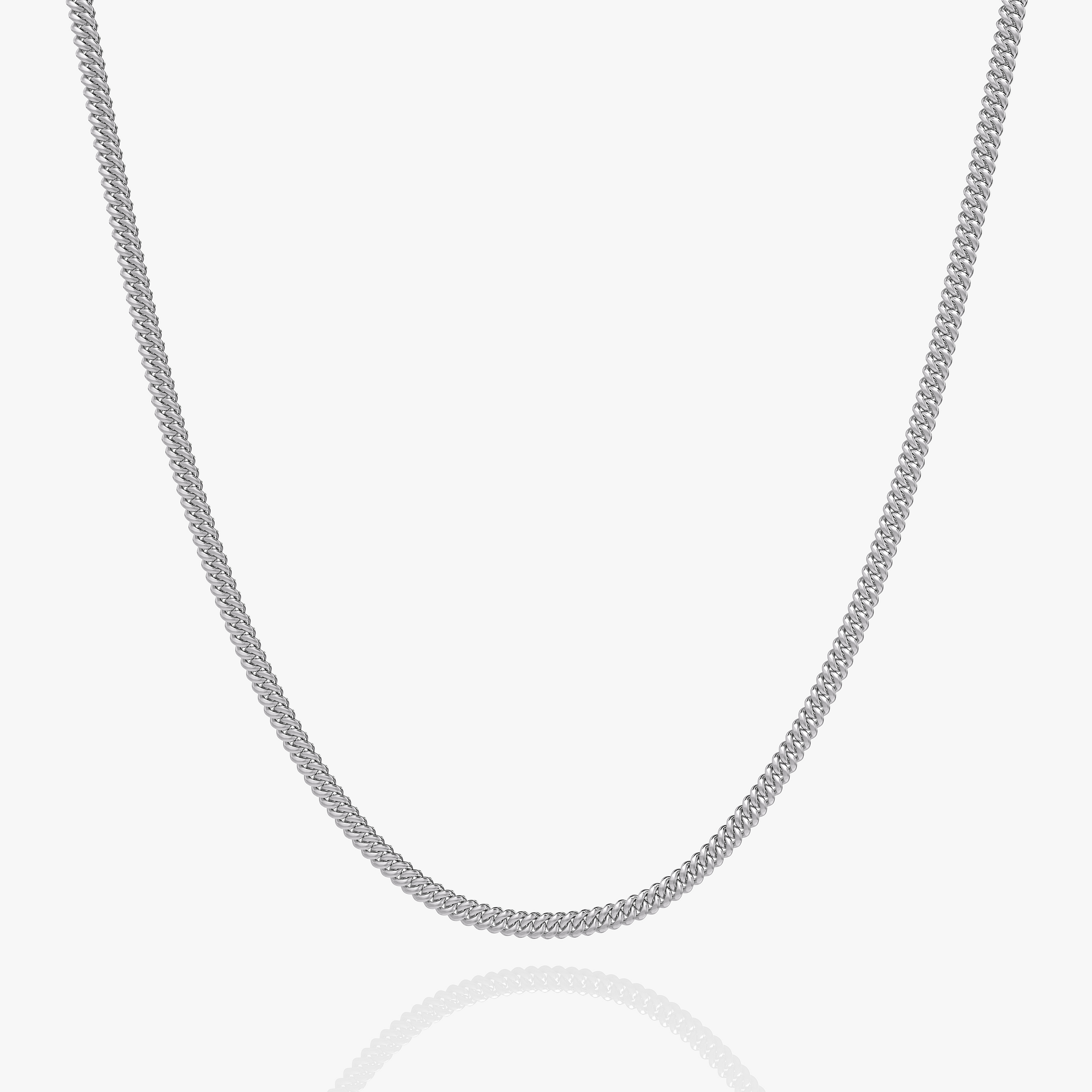 Chaîne Cuban Link Argent 4MM