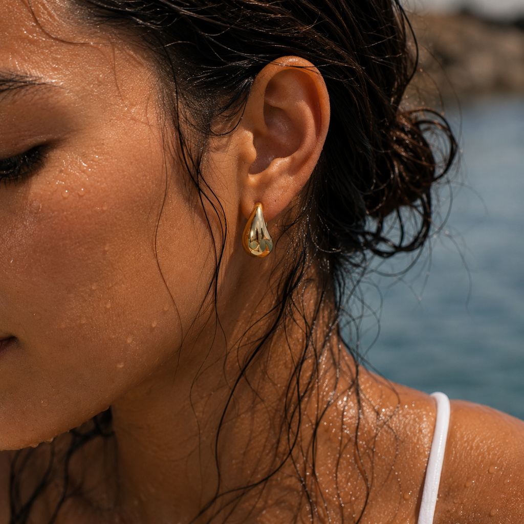 Drop Earrings Gold