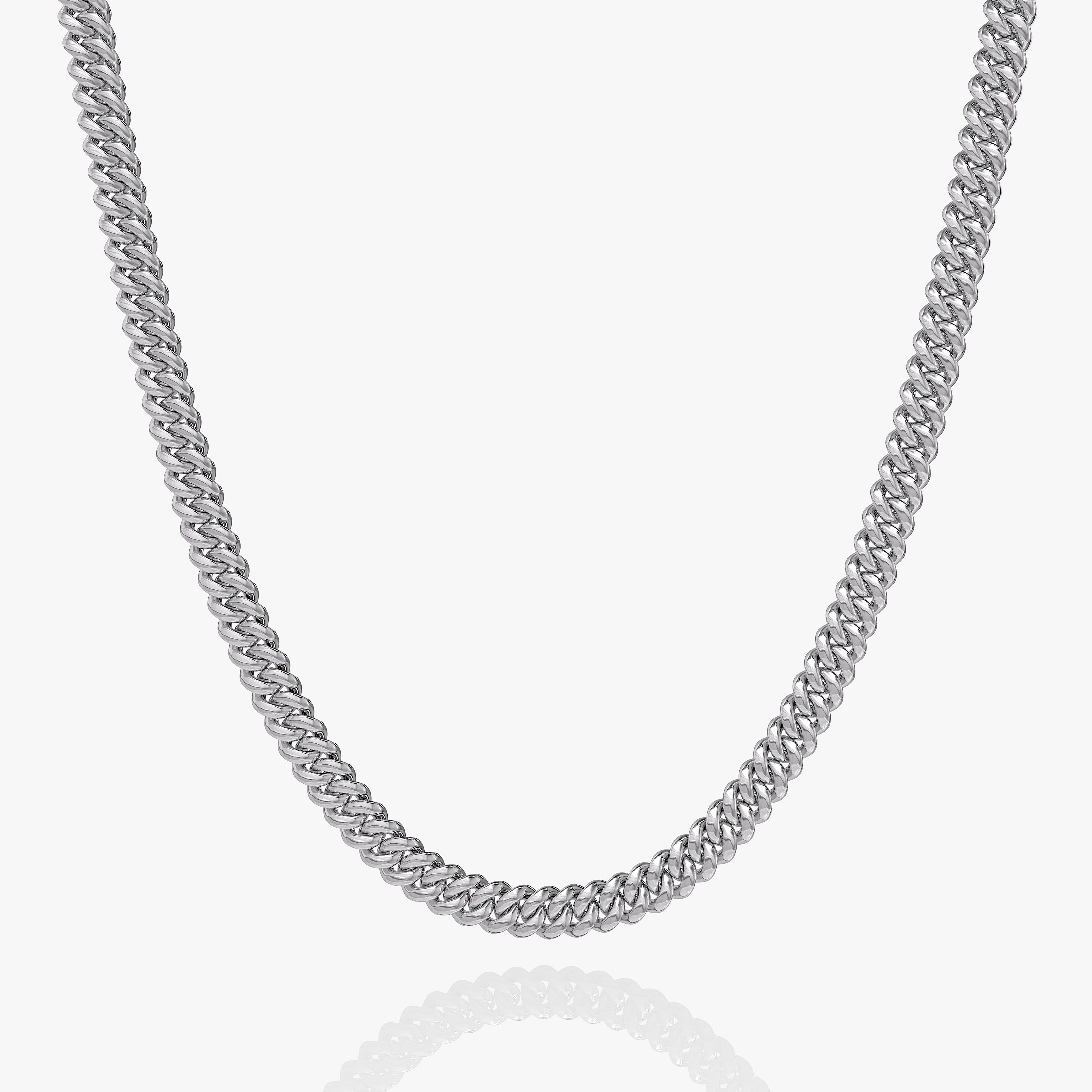 Chaîne Cuban Link Argent 8MM