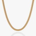 Cuban Link Halskæde Guld 8MM
