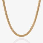 Cuban Link Halskæde Guld 8MM
