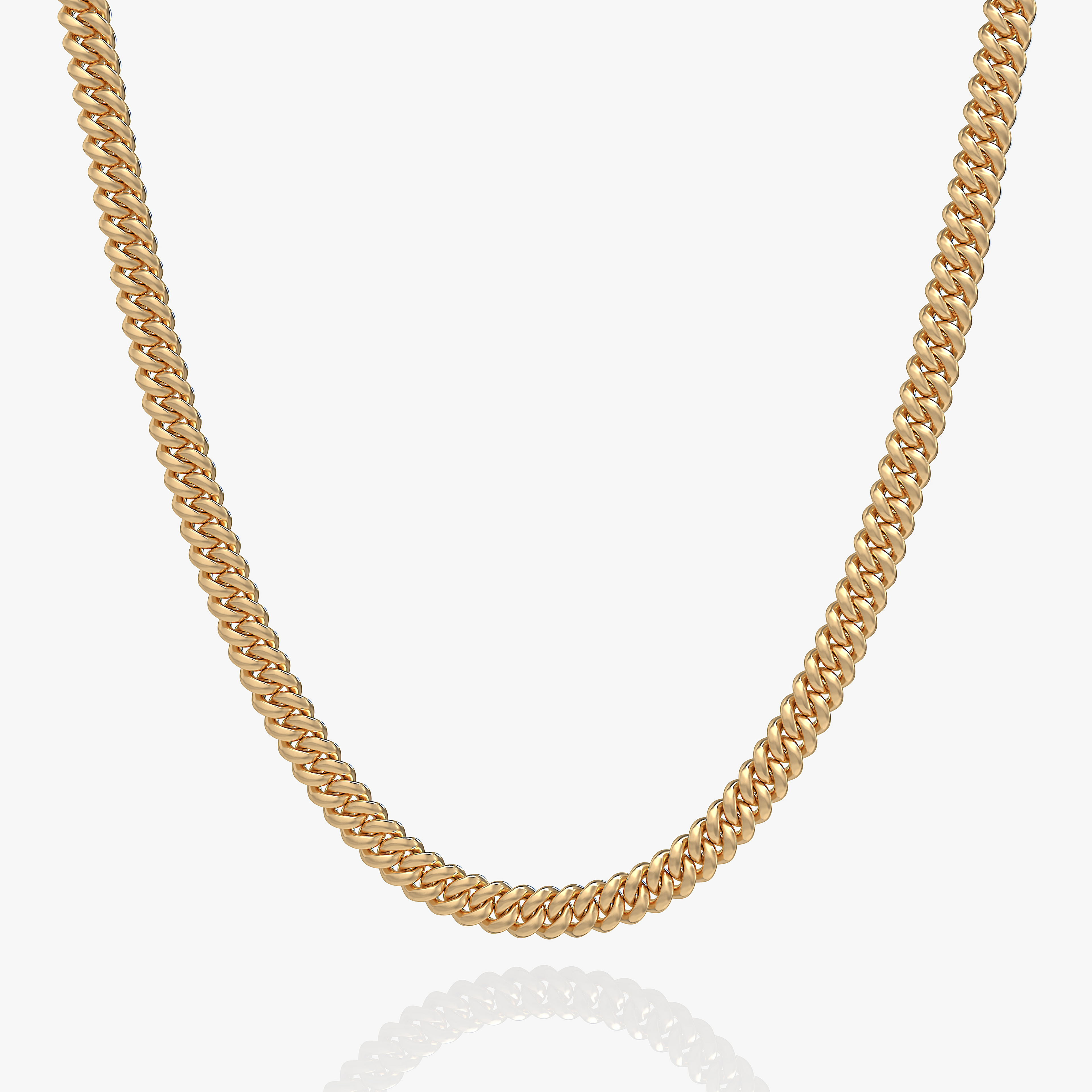 Chaîne Cuban Link Or 8MM