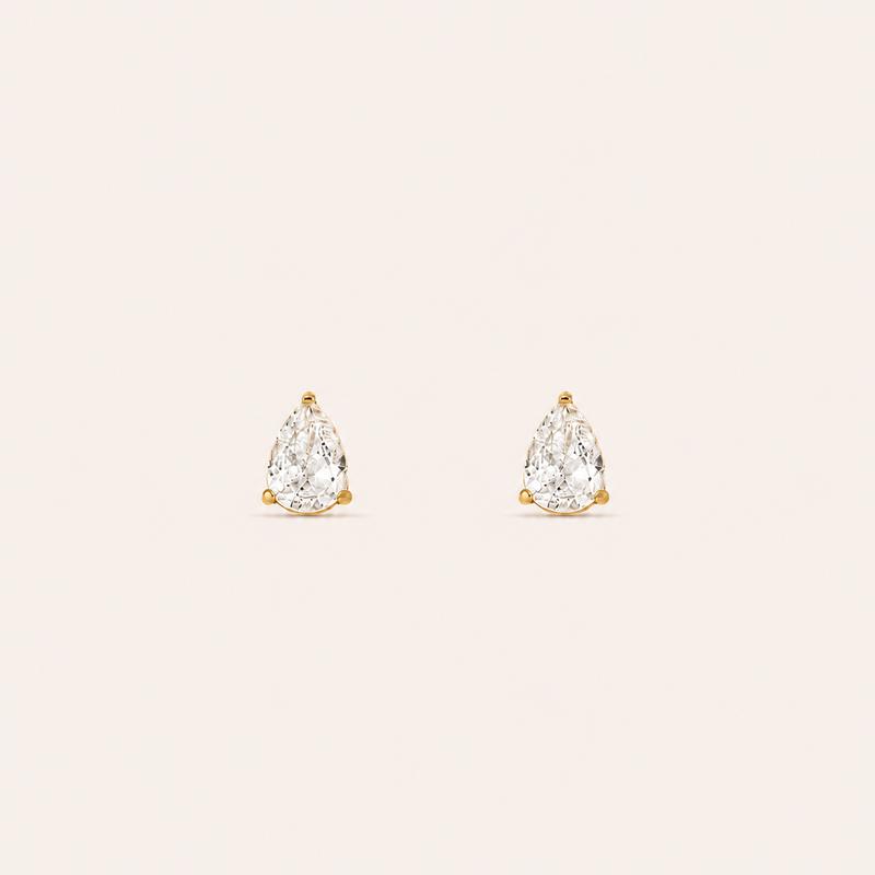 Aureá 7MM Earrings Gold