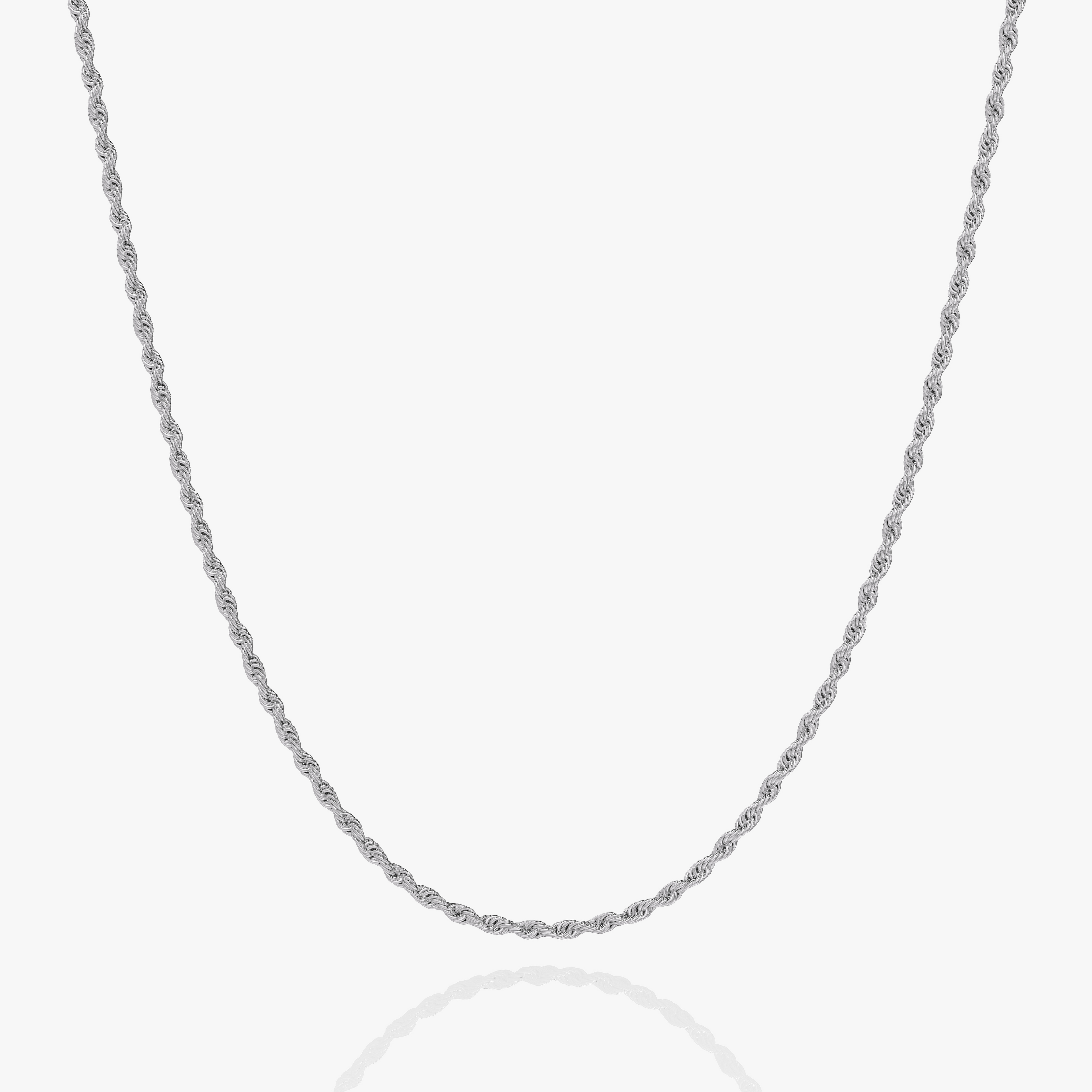 Chaîne Corde Argent 3MM