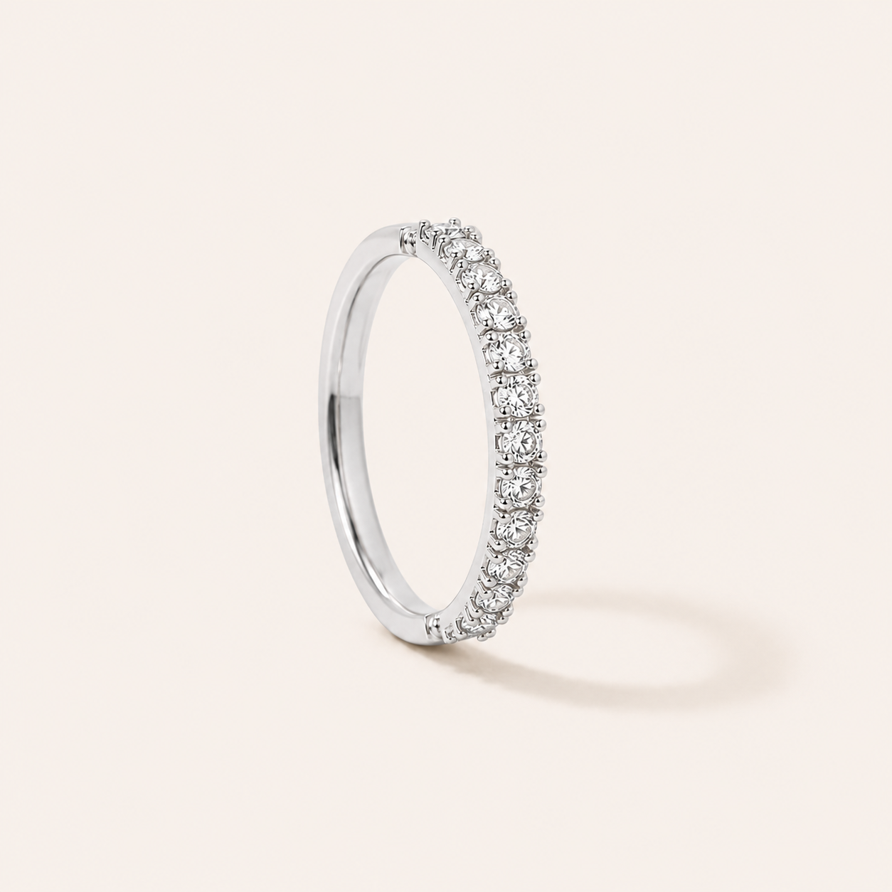 Tennis Ring Silver