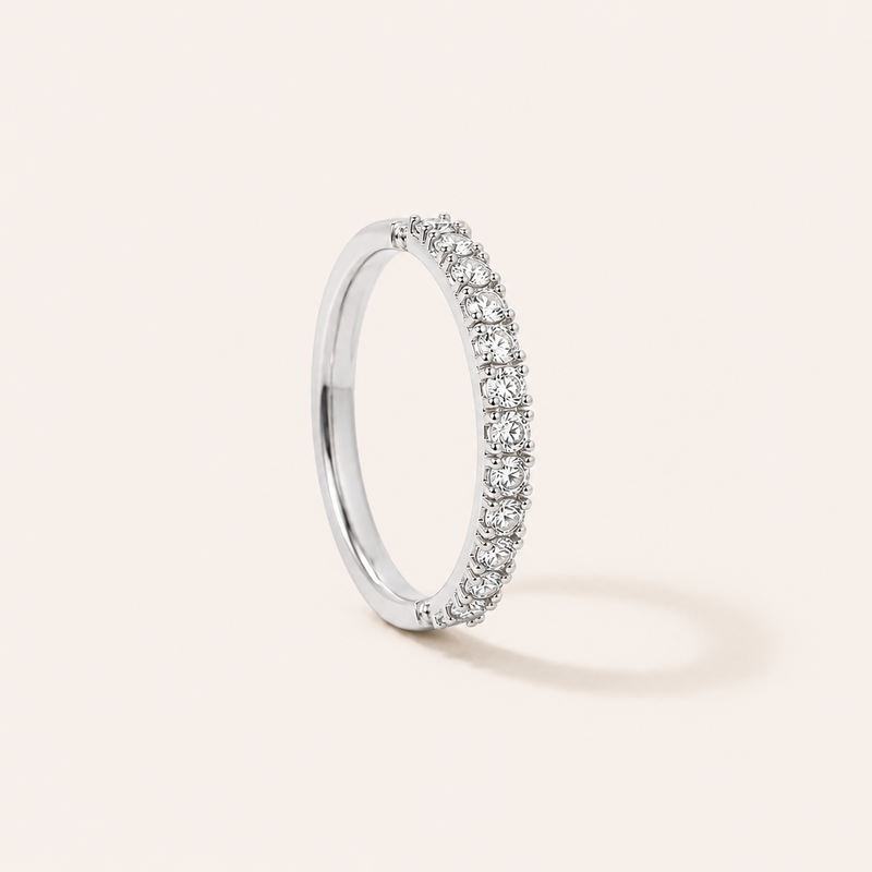 Tennis Ring Silver