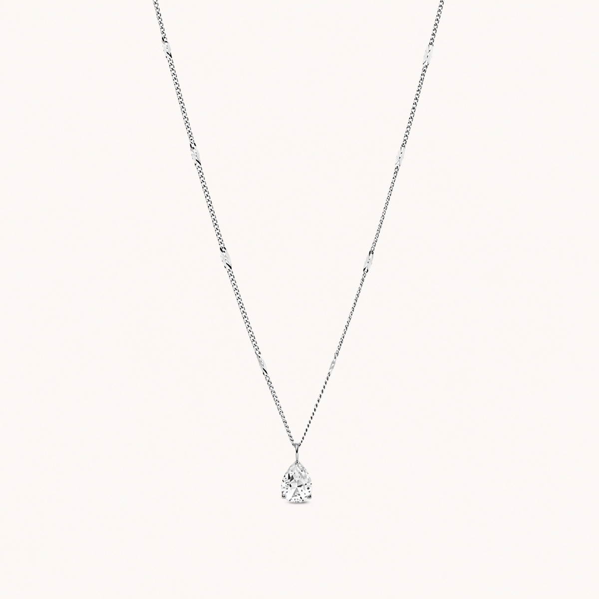 Auréa Drop Necklace Silver