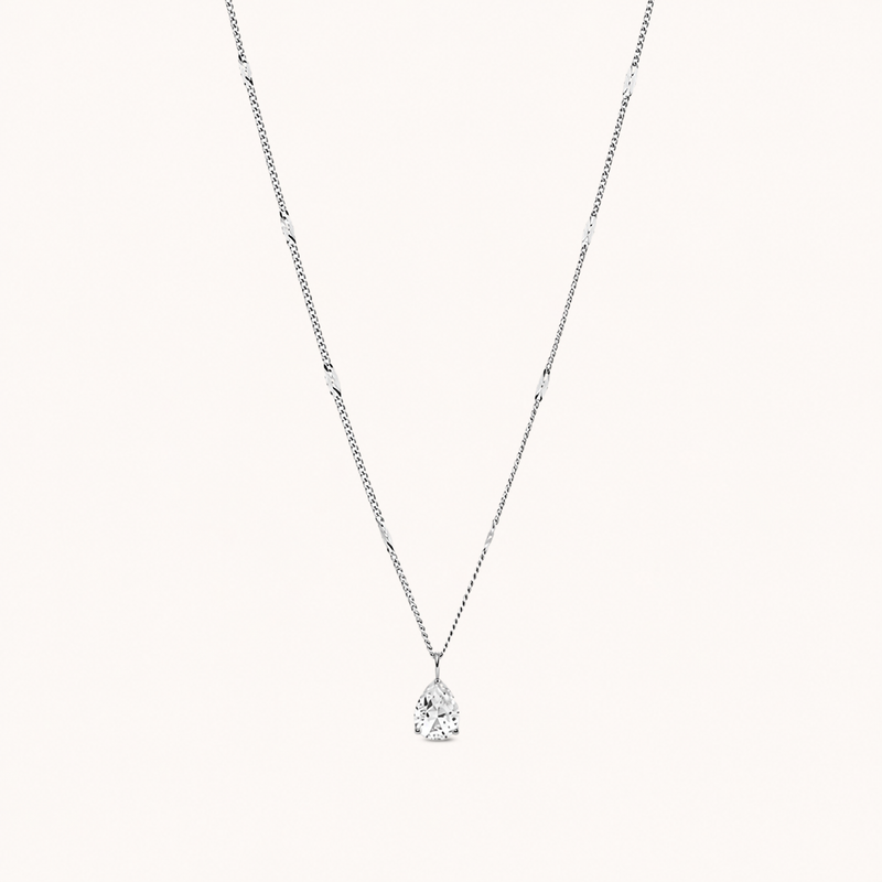 Auréa Drop Necklace Silver