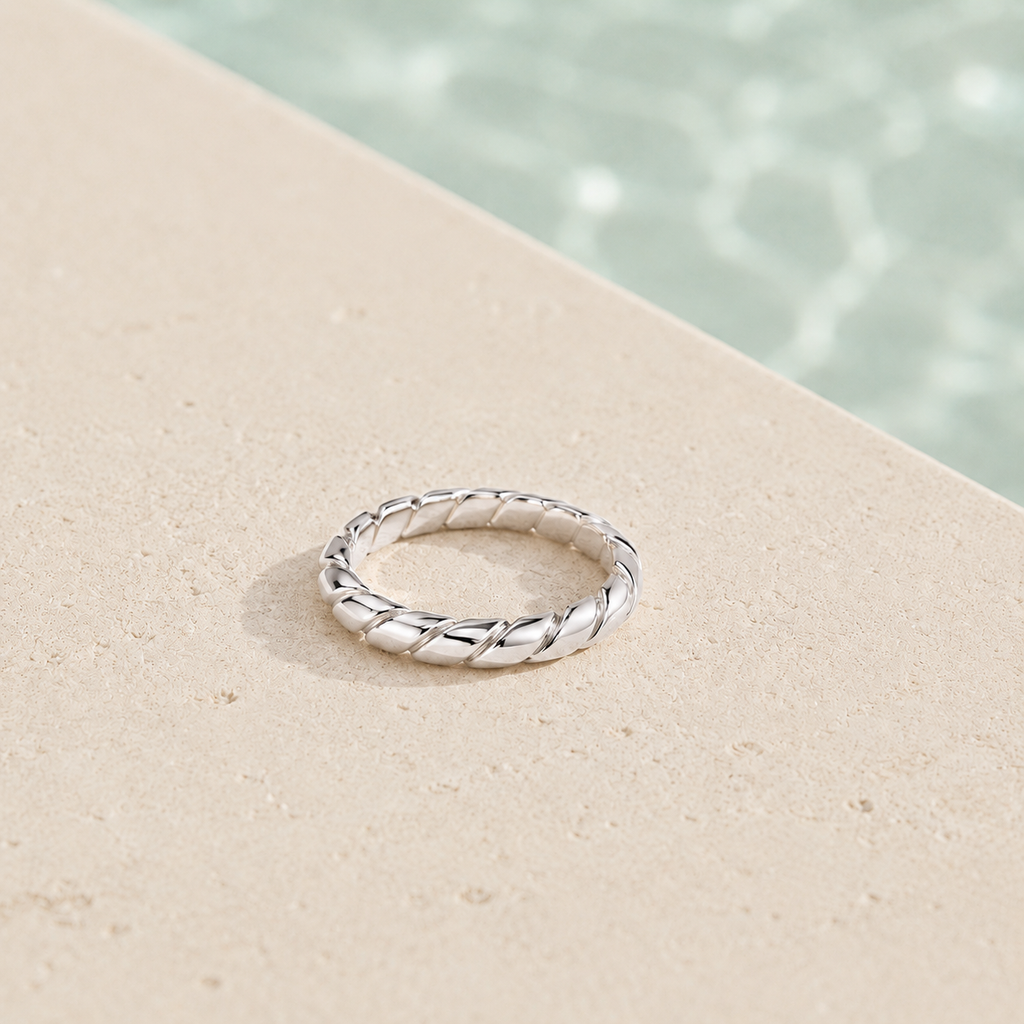 Twist Ring Silver
